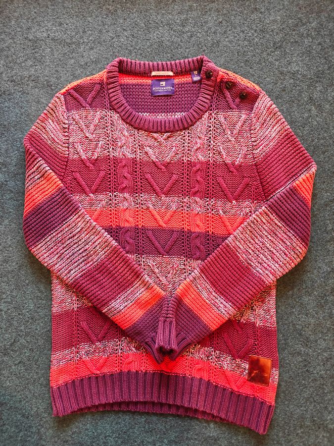 Scotch & Soda  -  Multi-Colored Knit Sweater