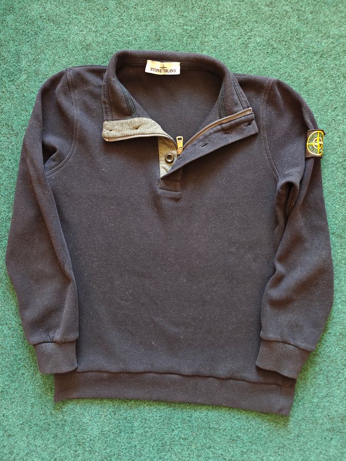 Stone Island - Bluzon / Compass Zip-Up Sweatshirt