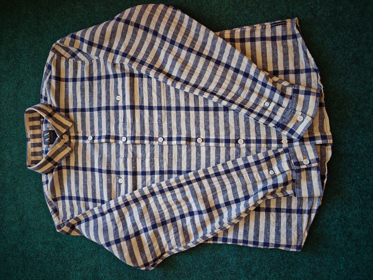Armani Exchange  -  Men's Shirt Long Sleeve