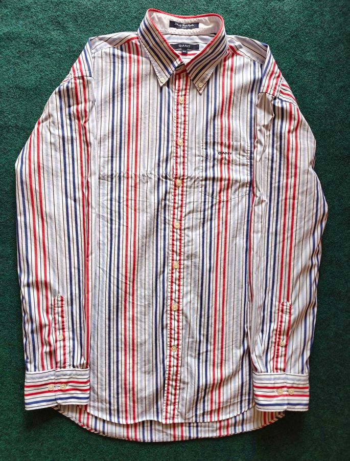 Gant  -  Liberty Bell Poplin E-Z Fit Striped Shirt