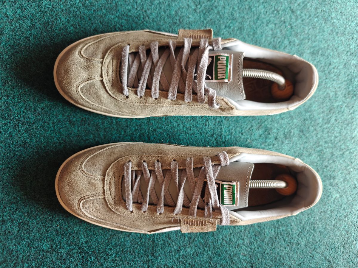 Puma  -  MADRID Perforated Suede Sneakers