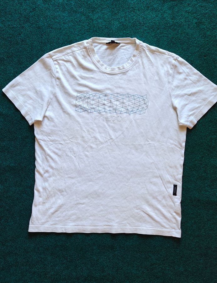 Mexx  -  Men's T-Shirt Geometric Honeycomb