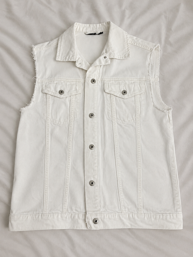 White Denim Ves