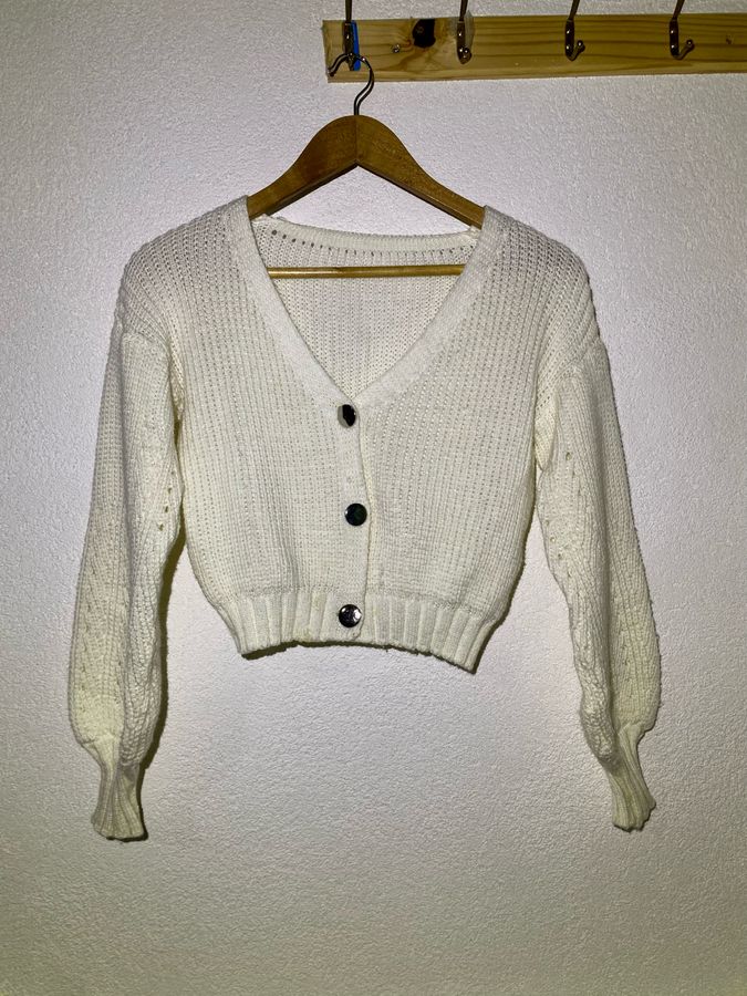 White Cardigan