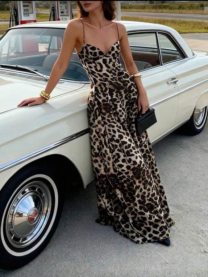 Animal Print Dress