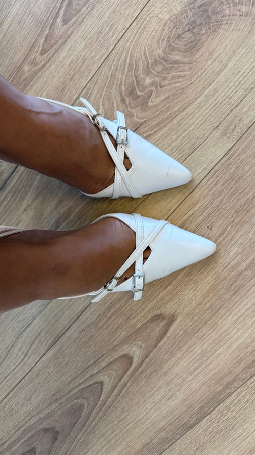  BIZCHIC Women's Fashionable V-Cut Ankle Strap High Heel Pointed Toe Dress Shoes, Graduation Heel, Prom Heels For Summer Elegant Basics Business Casual Business Chic Spring Shoes Spring Break Easter