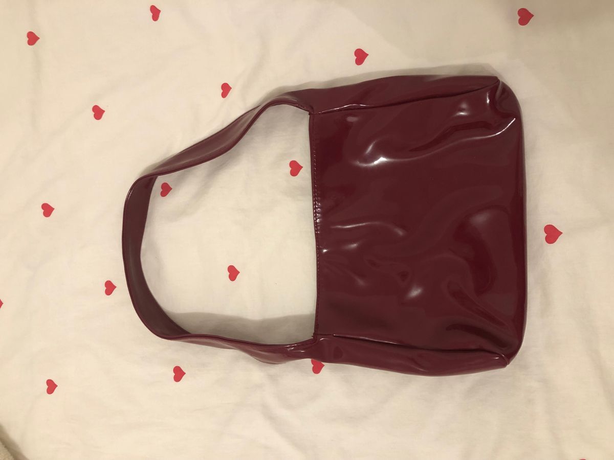 BURGUNDY BAG