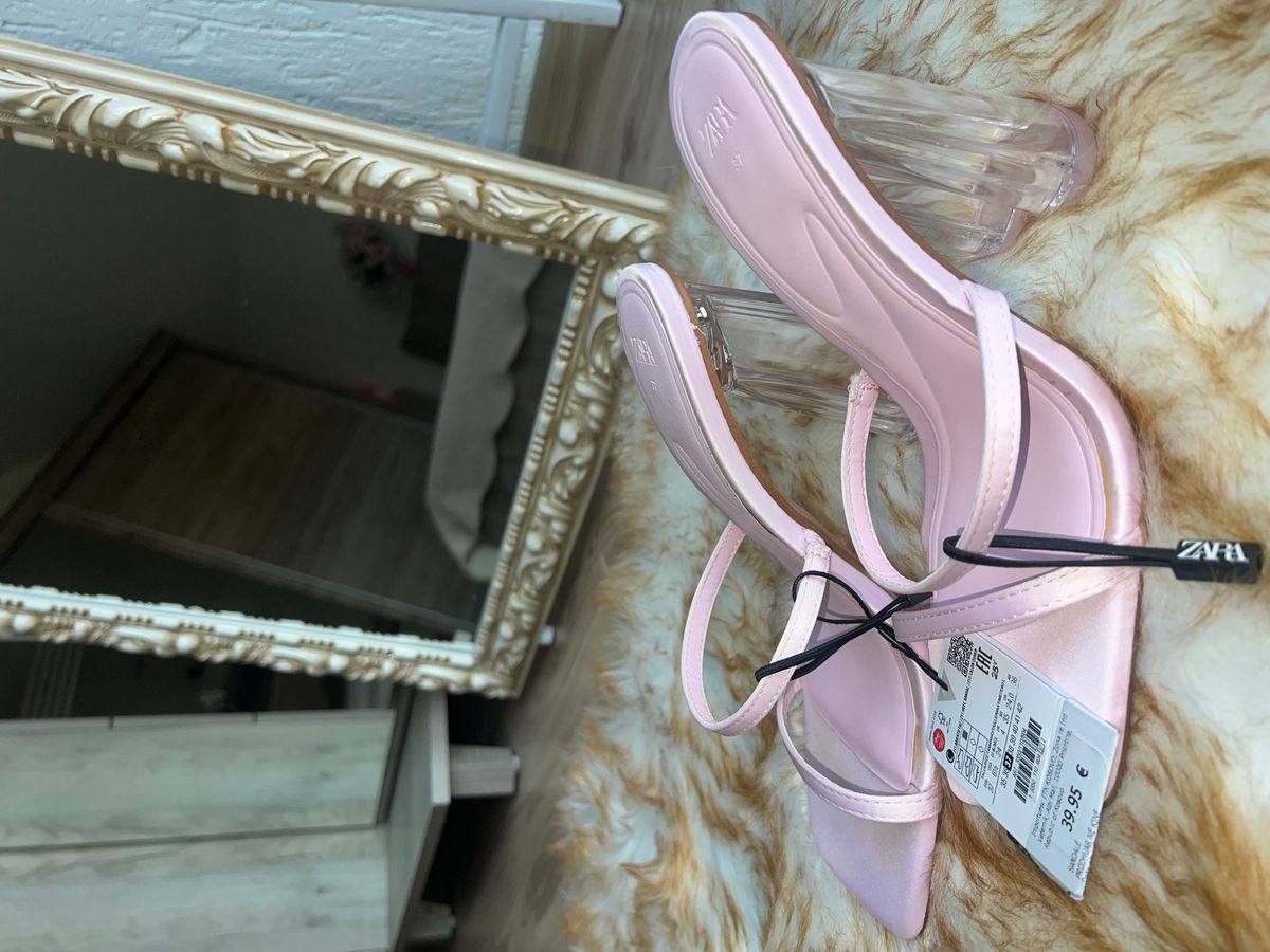 Sandale pink zara