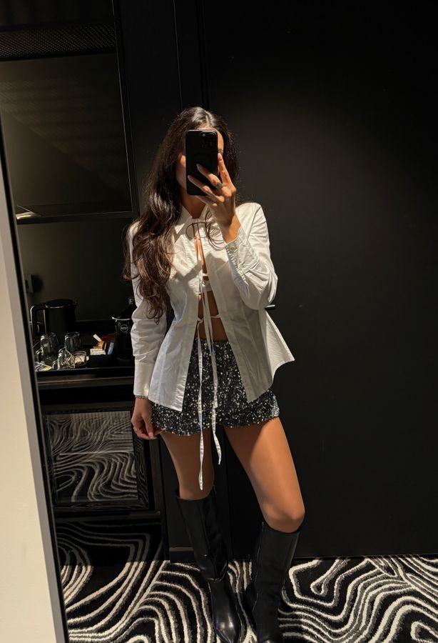 Glitter shorts