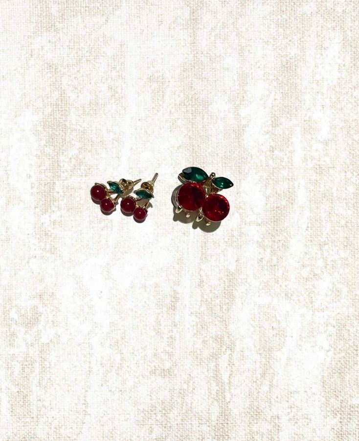 Cherry earrings