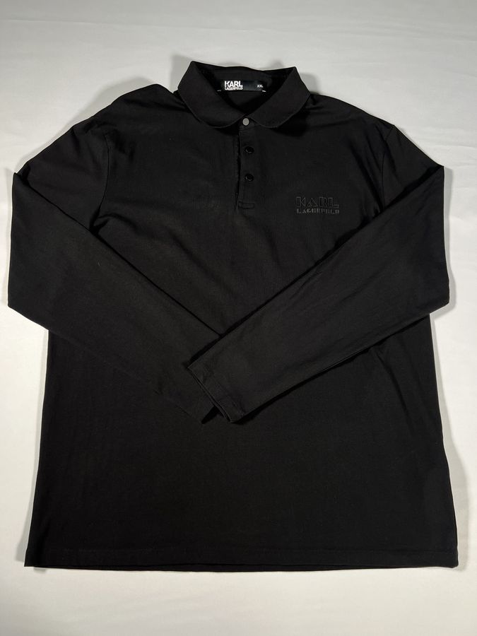 Karl Lagerfeld Longsleeve Polo Shirt 251