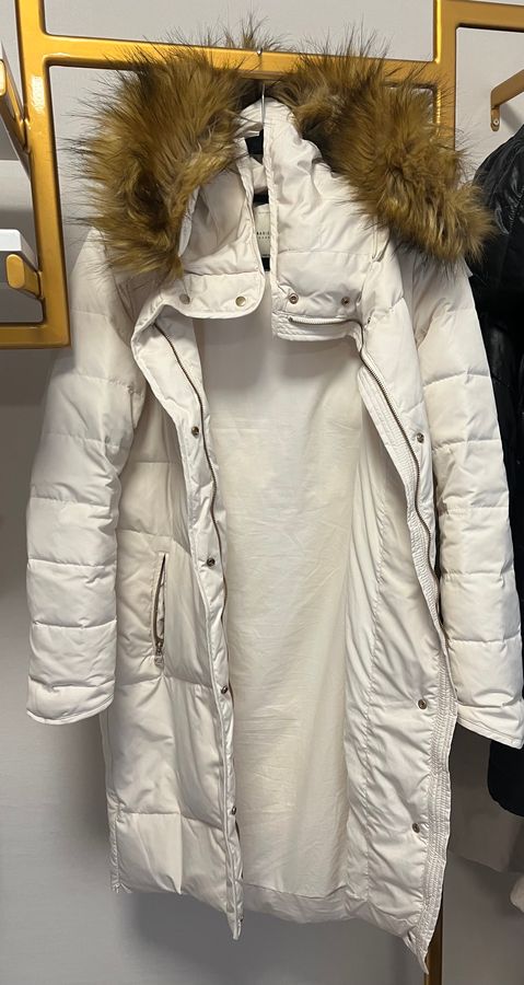 Zara long puffer