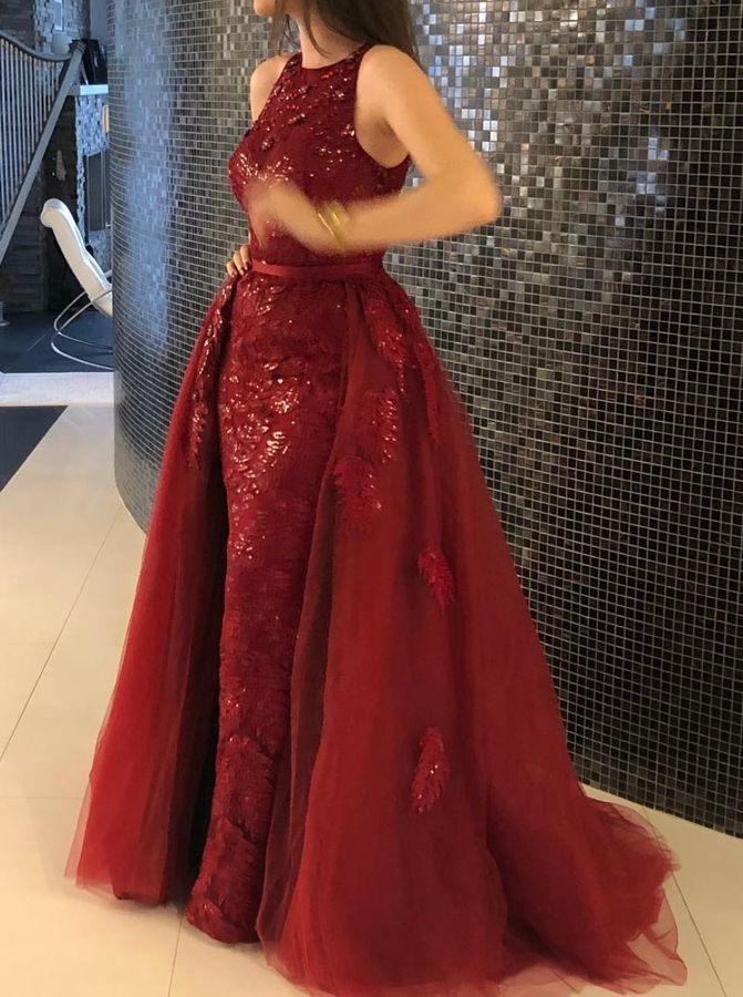 Red Long Dress-Teuta Matoshi