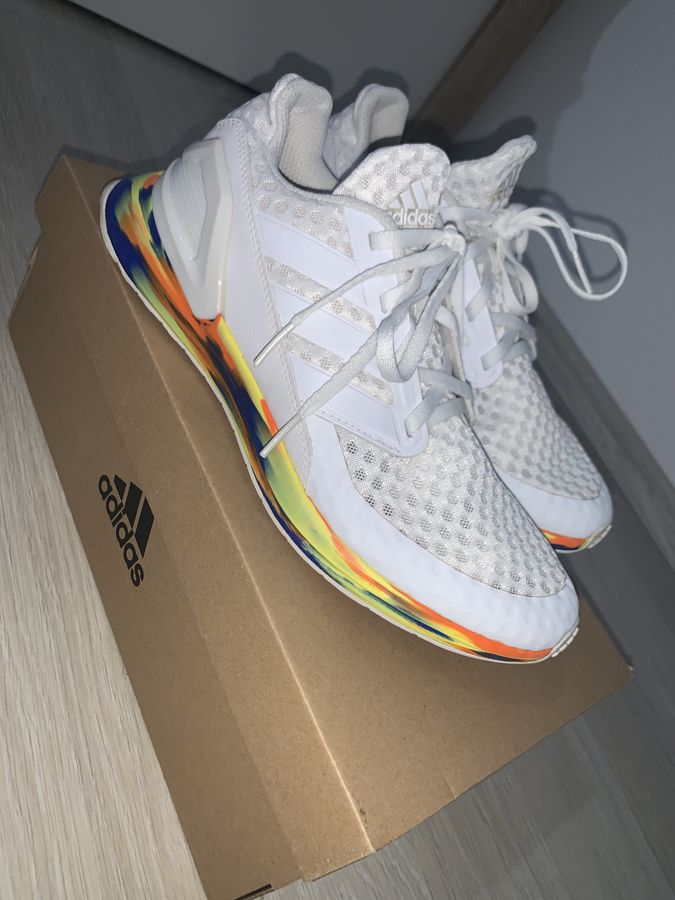 Patike per femra-Adidas Rapida Run J Cloudfoam