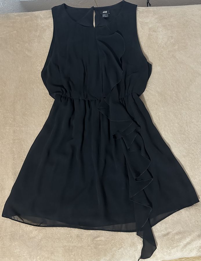 Fustan i zi elegant