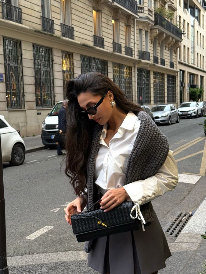 MISSGUIDED Lace Up Cuffs Open Back Oversized Shirt