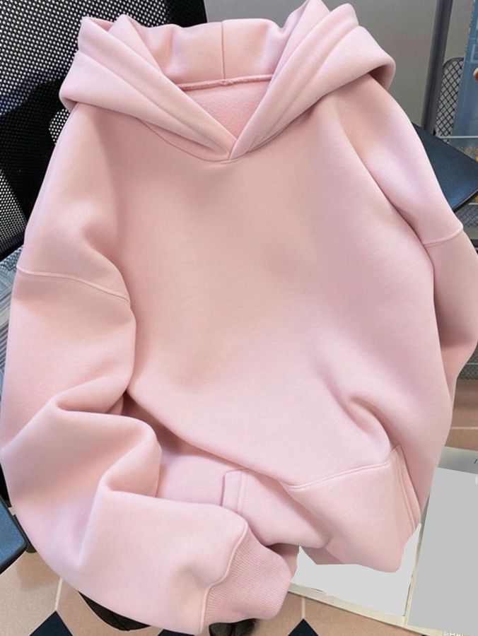 Ultimate Cozy Pink Hoodie – Fluffy, Soft, Irresistible