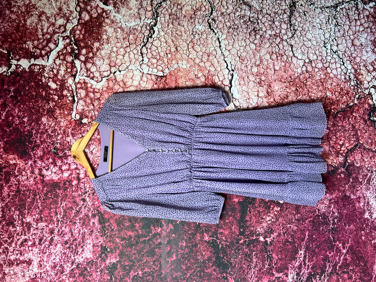 Purple dress