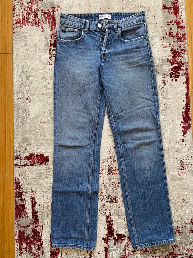 straight leg jeans Zara