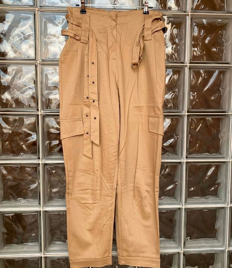 Beige cargo pants 