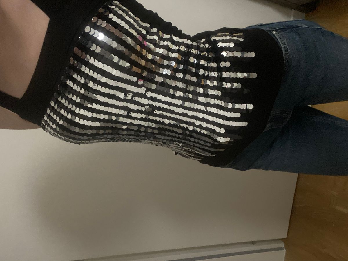Sequin vintage top
