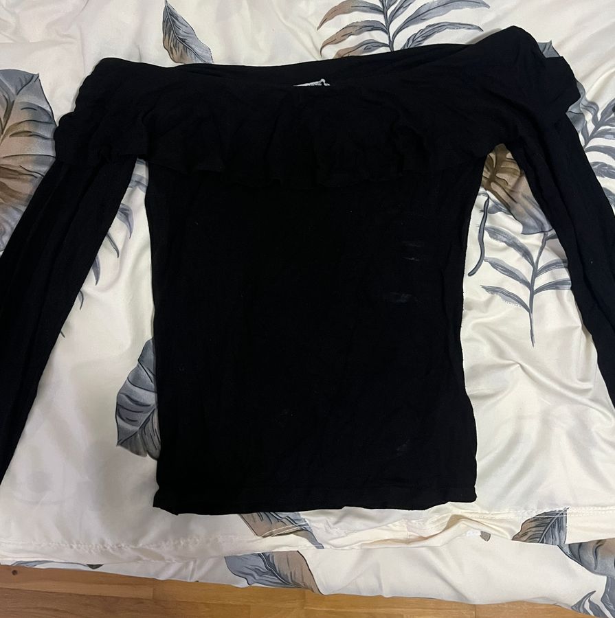  Bluze off the shoulder 