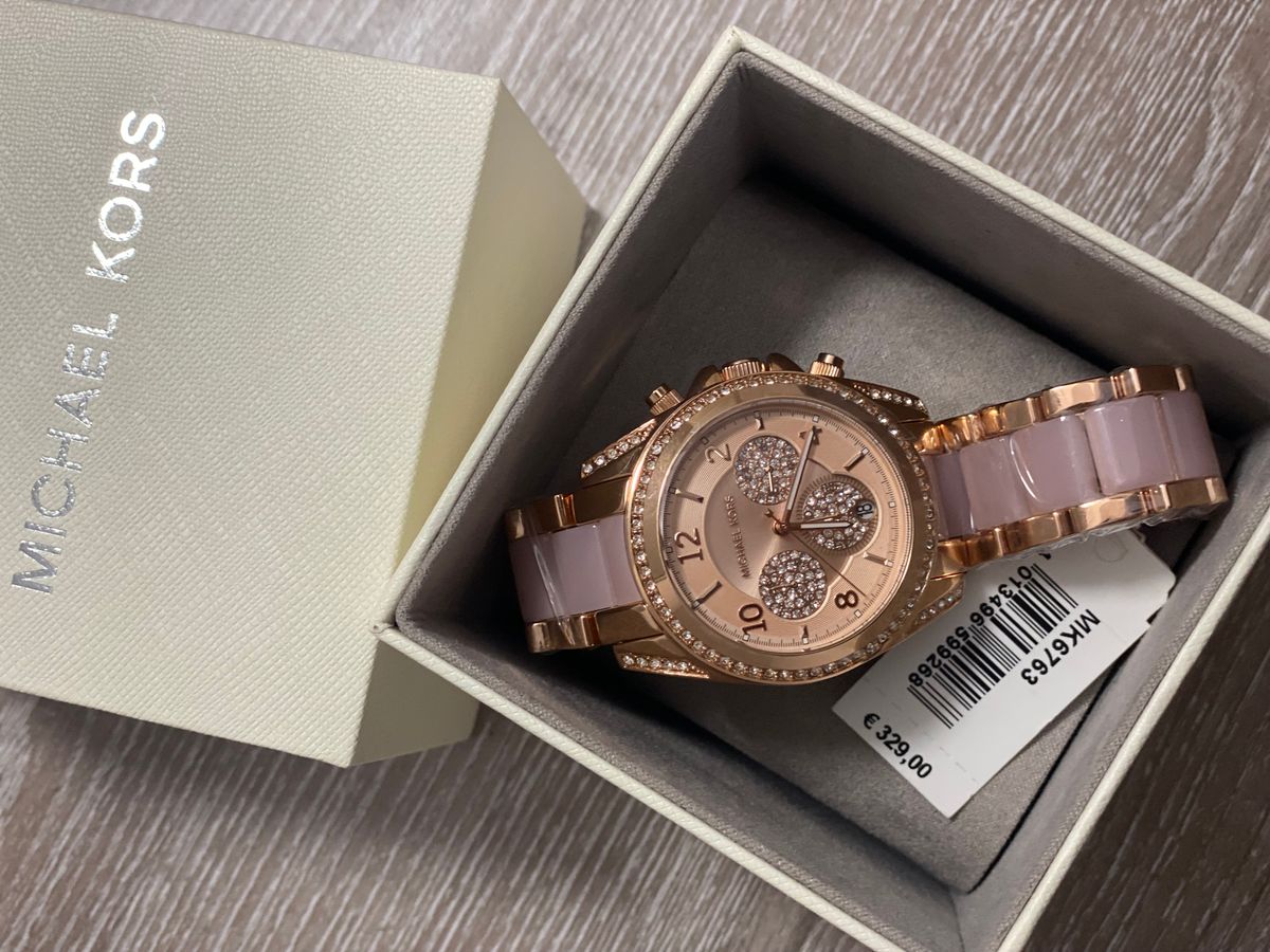 Michael Kors Rose Gold Chronograph Watch