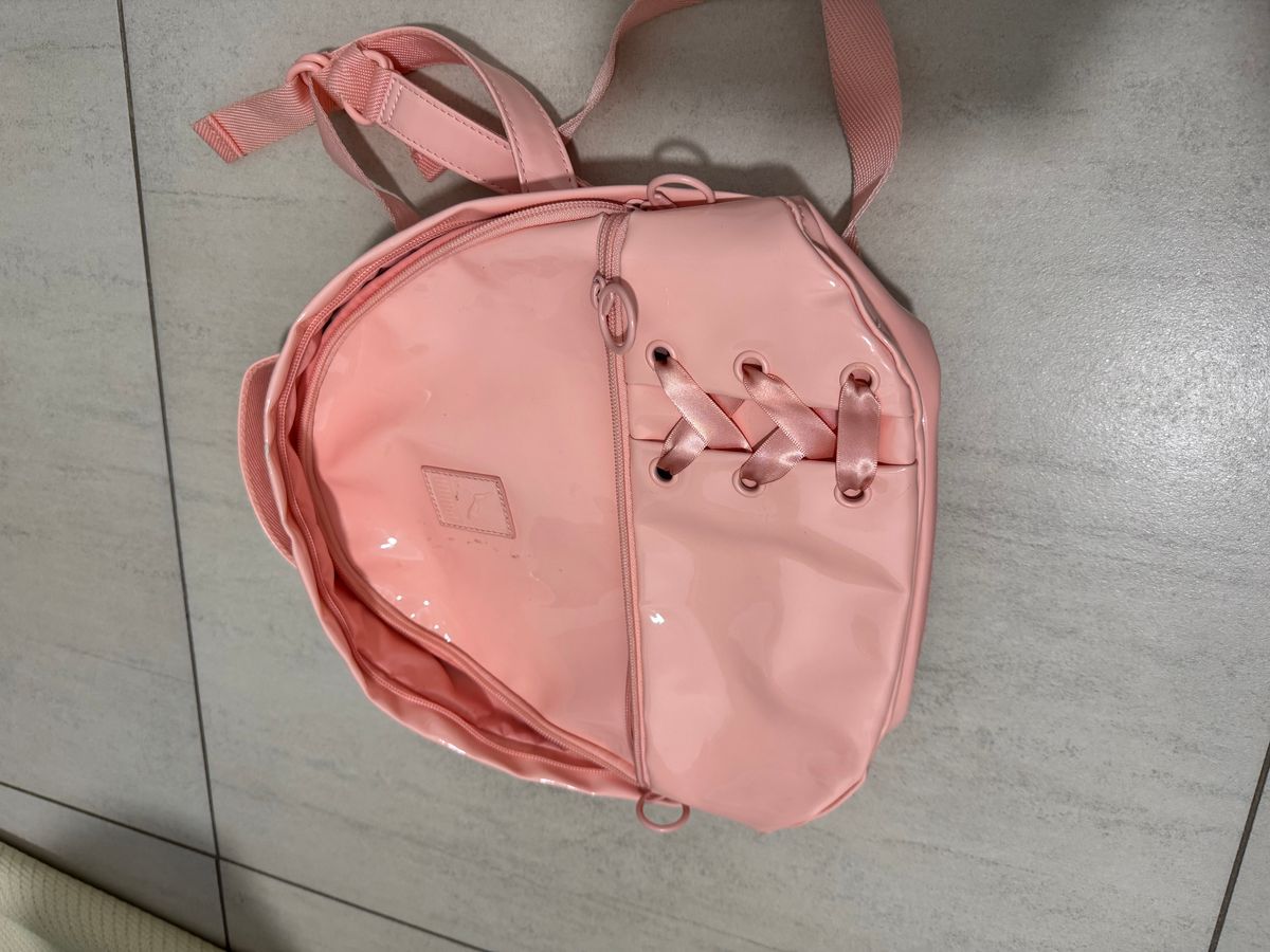 Pink backpack 