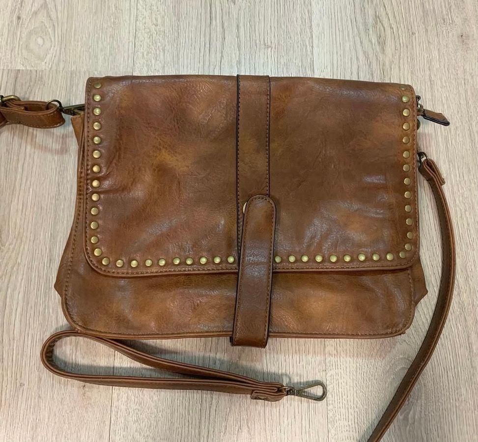 Brown Vintage Leather Bag