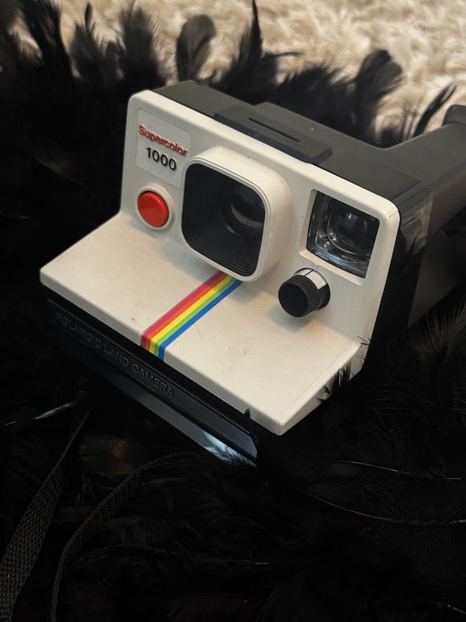 Vintage Polaroid Supercolor 1000 Instant Camera
