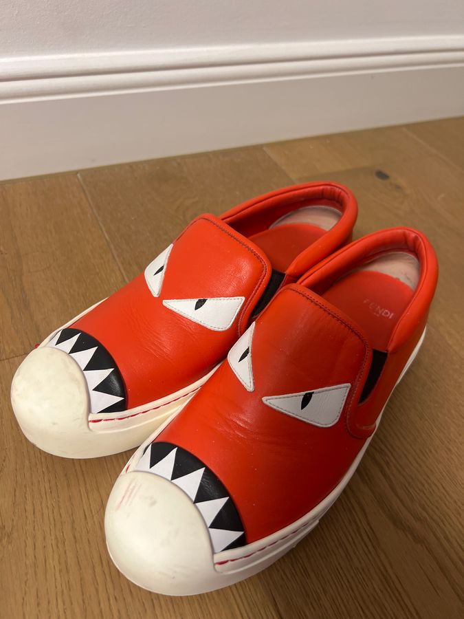 Atlete slip on shoes Fendi