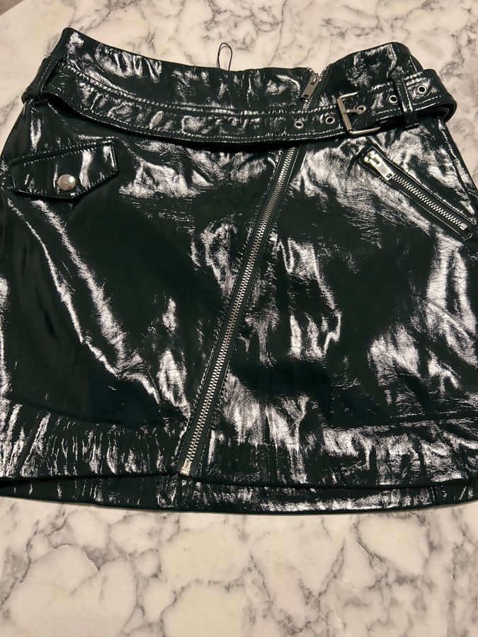 Leather skirt