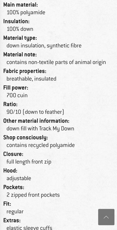 Peak Performance - Frost Down Hood 5