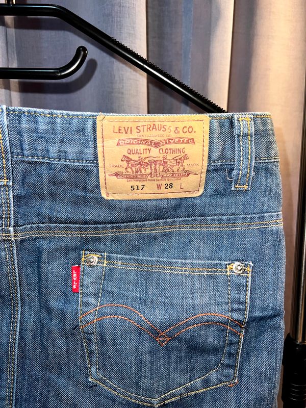 Vintage Levi's Denim Mini Skirt 3