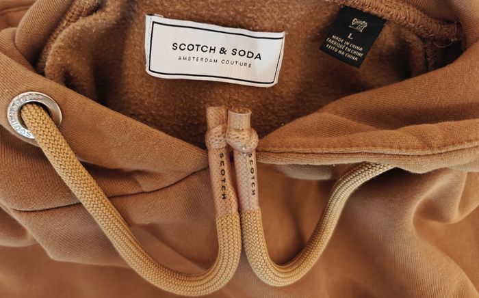 Scotch & Soda  -  Graphic Cotton-Blend Hoodie 4