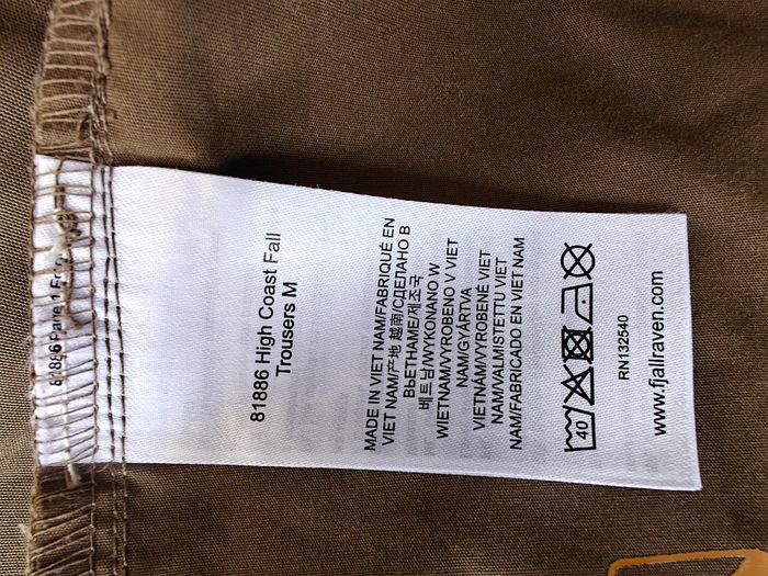 Fjallraven  -  High Coast Fall Trousers 3