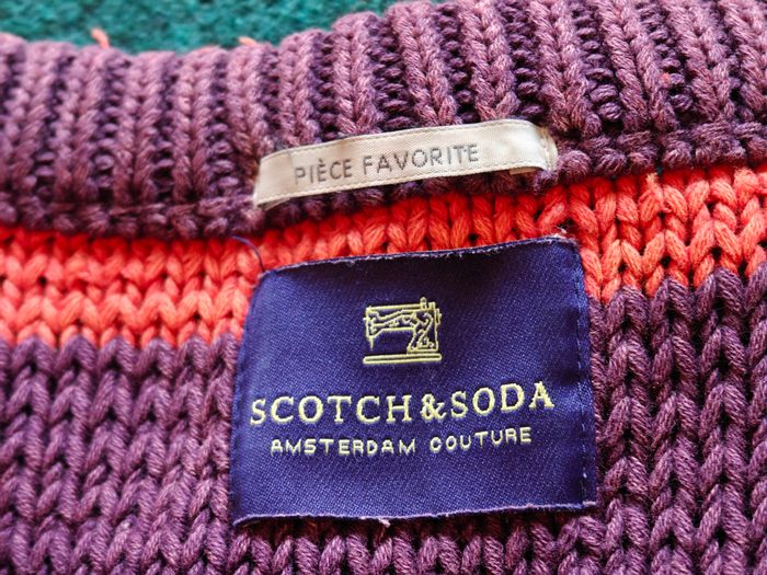 Scotch & Soda  -  Multi-Colored Knit Sweater 4
