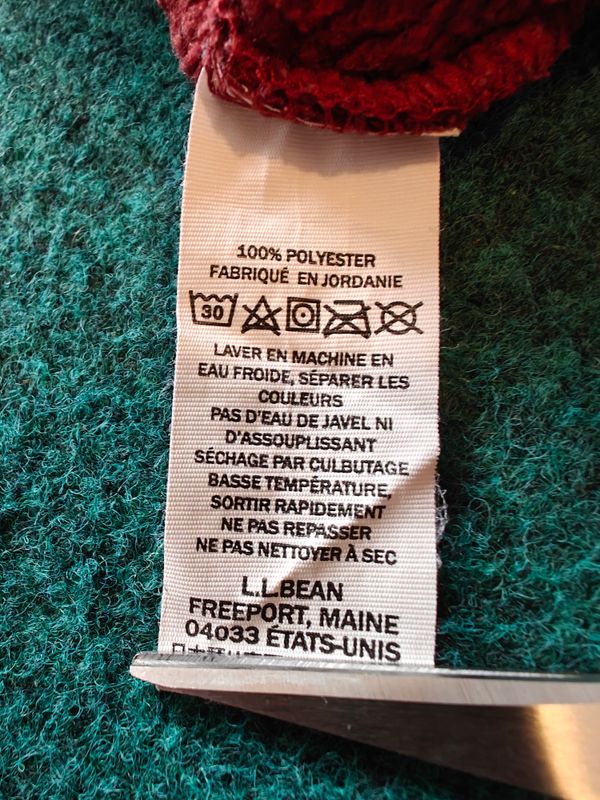 L.L.Bean  -  1/4 Snap Button Fleece Jumper 5