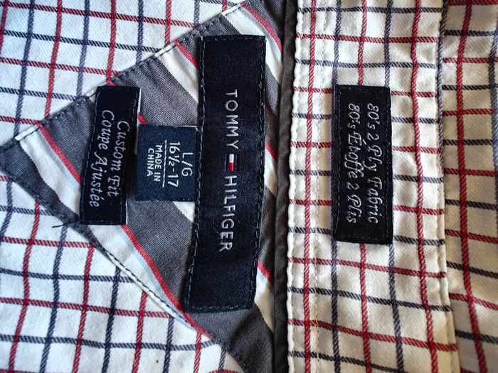 Tommy Hilfiger  -  Men's Shirt 80's 2-ply 5