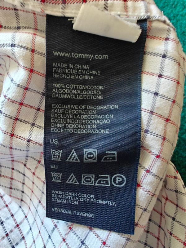 Tommy Hilfiger  -  Men's Shirt 80's 2-ply 3