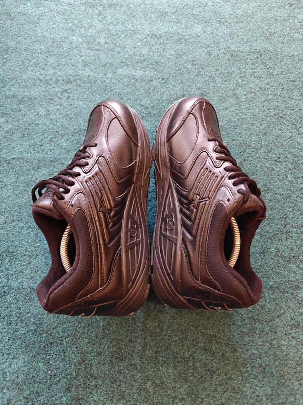 Xelero  -  Men's Matrix Black Leather Mesh 3