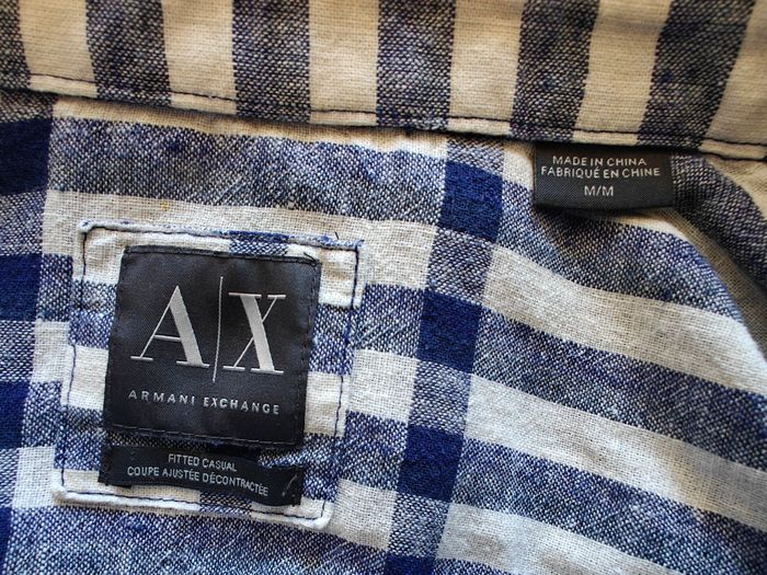 Armani Exchange  -  Men's Shirt Long Sleeve 5