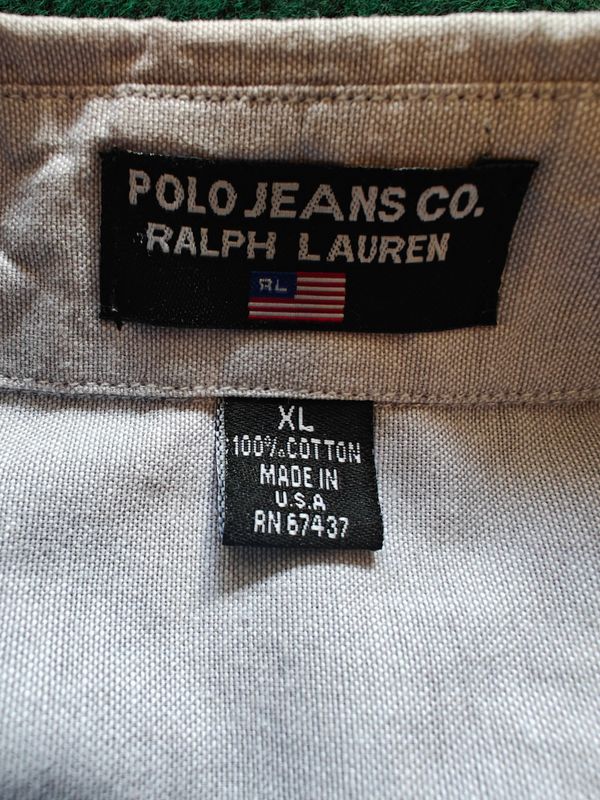 Ralph Lauren  -  Vintage Polo Jeans Co Shirt (Made in U S.A) 4