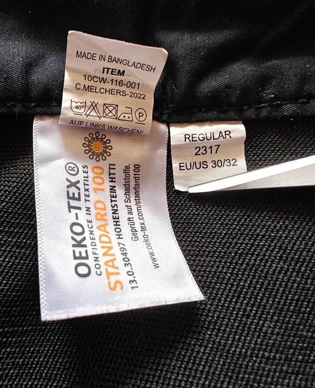 Oeko-Tex  -  Men's Workwear Pants 4
