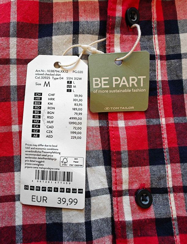 Tom Tailor  -  Relaxed Checked Shirt 5