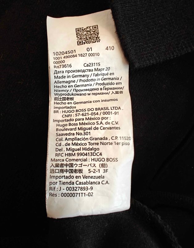 Hugo Boss  -  Men's Polo Long Sleeve 4
