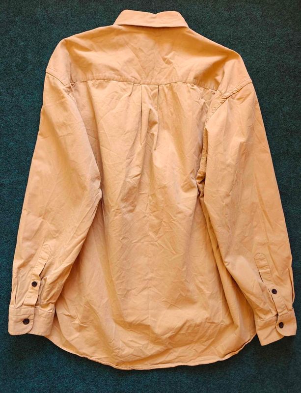 PAL ZILERI  - Men's Shirt Button-Down Mustard-Yellow 2