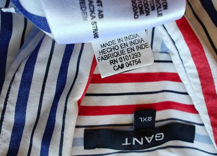 Gant  -  Liberty Bell Poplin E-Z Fit Striped Shirt 4
