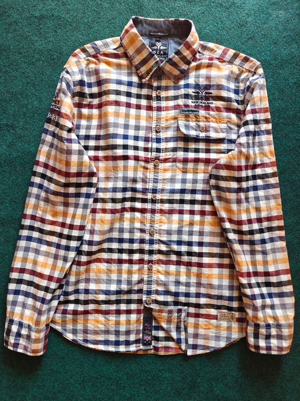 NZA New Zealand Auckland  -  Plaid Button-Down Shirt 2