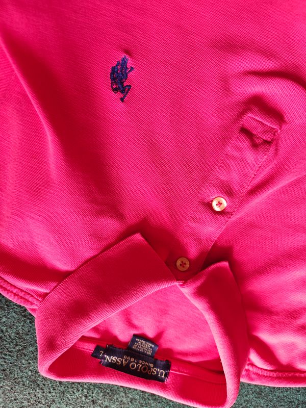 U.S. Polo Assn  -  Magenta Polo Shirt Short Sleeve 5
